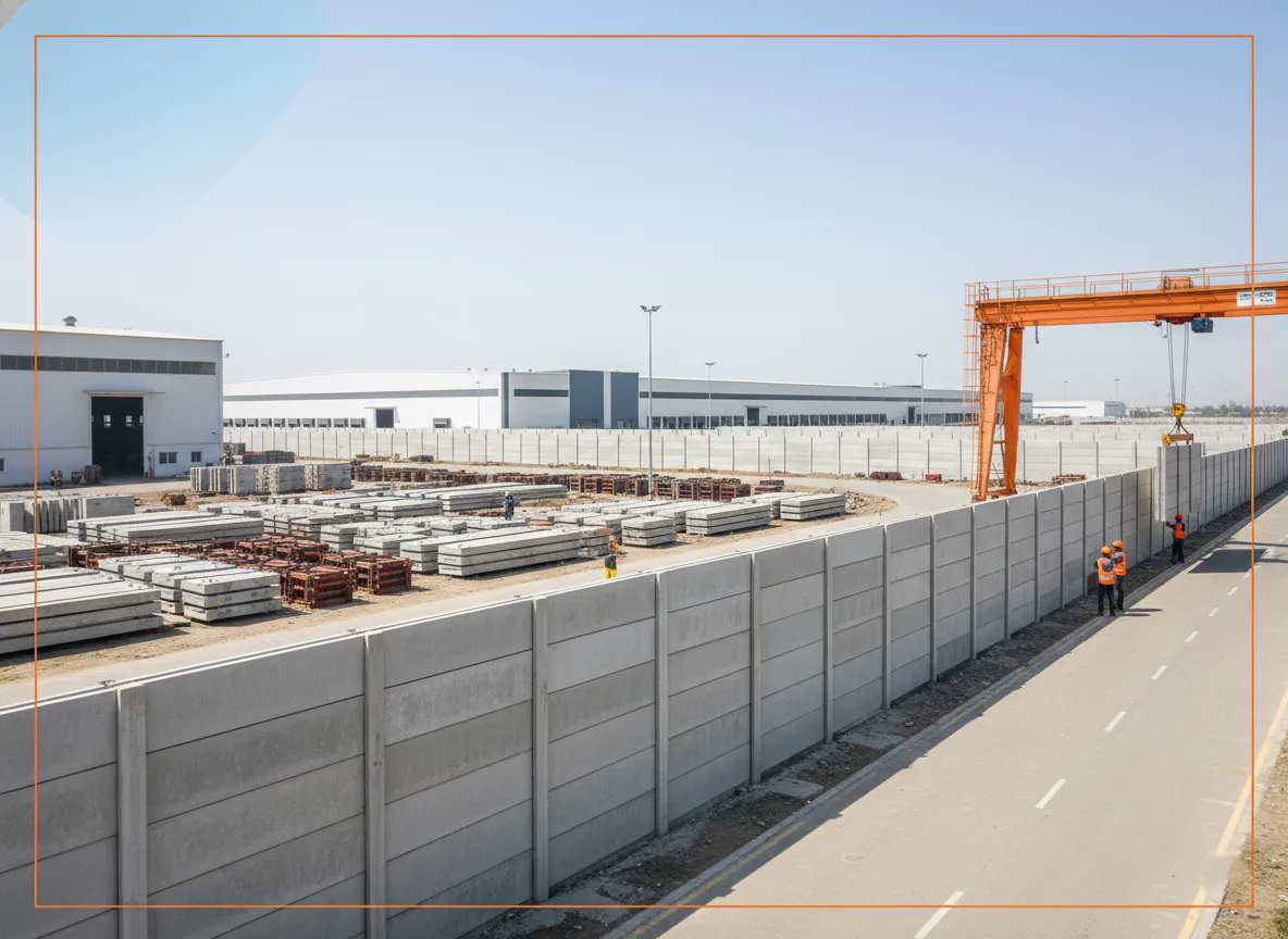 RCC Precast Boundary Wall Manufacturer in Satara